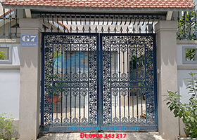 Cửa Cổng Bông Gang Vũ Khanh SP-22922