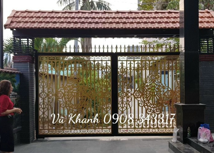 Cửa cổng Cắt CNC Tự Động Vũ Khanh SP-76179