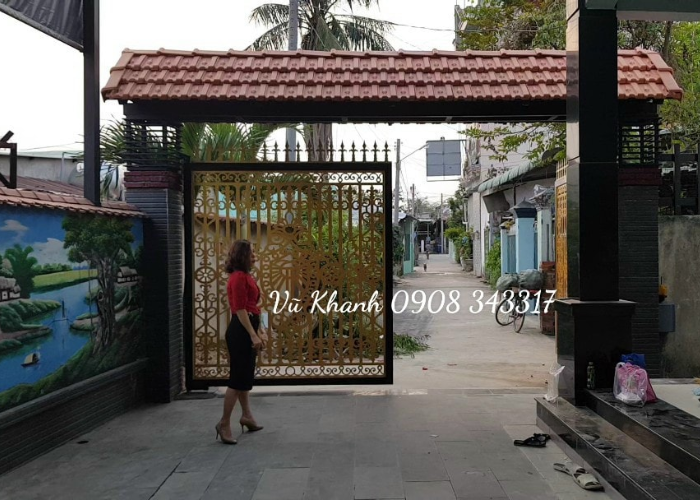 Cửa cổng Cắt CNC Tự Động Vũ Khanh-2
