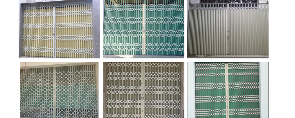 Cửa kéo Đài Loan Vũ Khanh Màu Xanh Lá Cửa Kéo-1