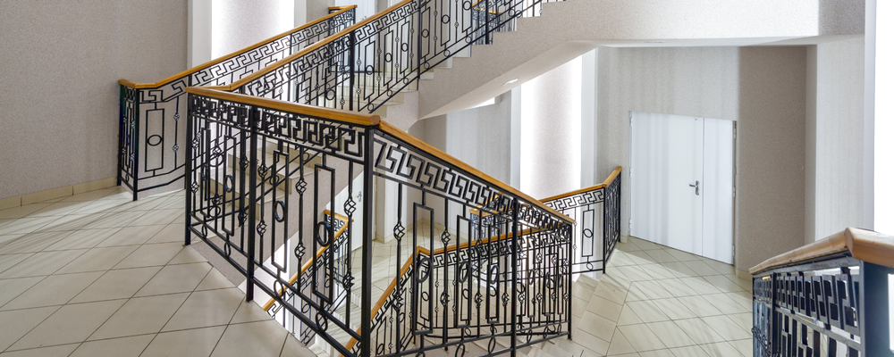 Cầu thang thép SP-71585 Tay Vịn Cầu Thang Sắt Kẽm-1