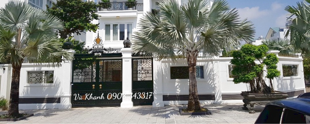 Cổng Sắt Hiện Đại Tự Động Cửa Cổng Hiện Đại-1