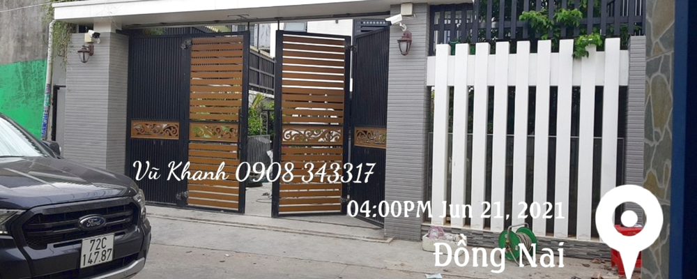 Cửa Cổng Sắt Tự Động 4 Cánh Cửa Cổng Hiện Đại-1