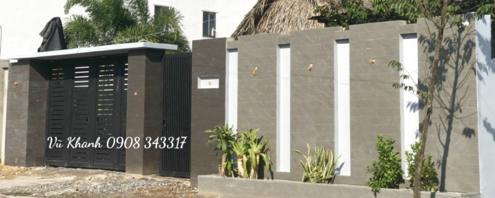 Thi công Cổng tự động Cửa Cổng Hiện Đại-1