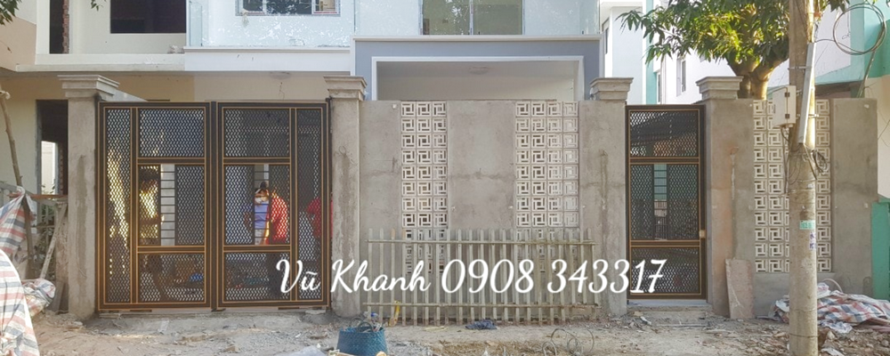 Cửa cổng sắt hiện đại Vũ Khanh Cửa Cổng Hiện Đại-1