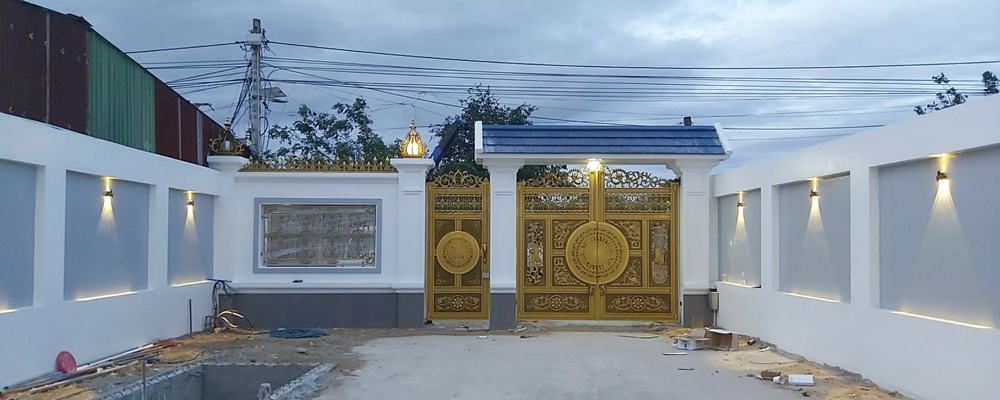 Gia Công Cổng Nhôm Đúc tại Vũng Tàu Cửa Cổng Nhôm Đúc-1