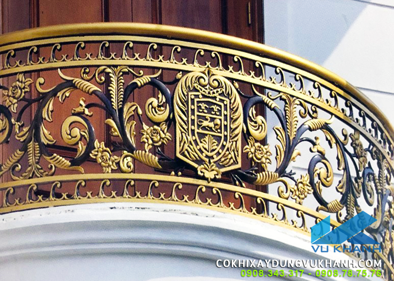 Ban công - Lan can hợp kim nhôm đúc