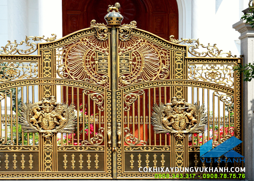 Cổng Hợp Kim Nhôm Hai Cánh