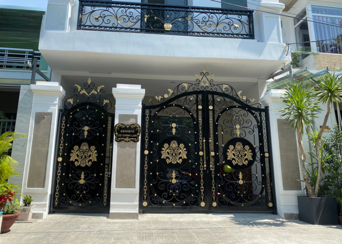 Cổng Sắt Mỹ thuật Tự Động Cao Cấp