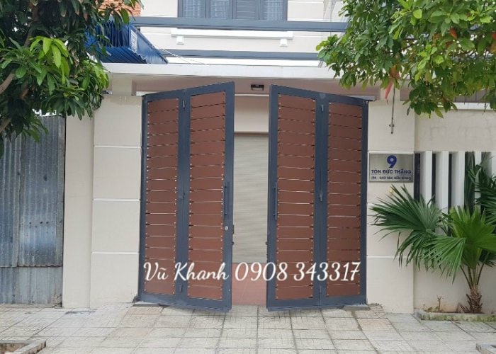Cửa Cổng Nhà Phố 2 Cánh