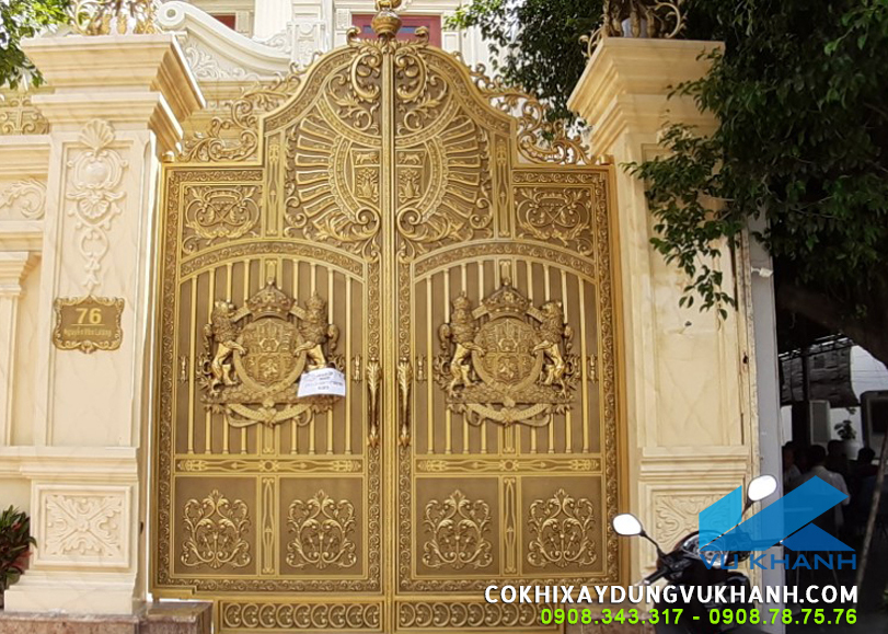 Gia Công Cổng Nhôm Đúc tại Vũng Tàu