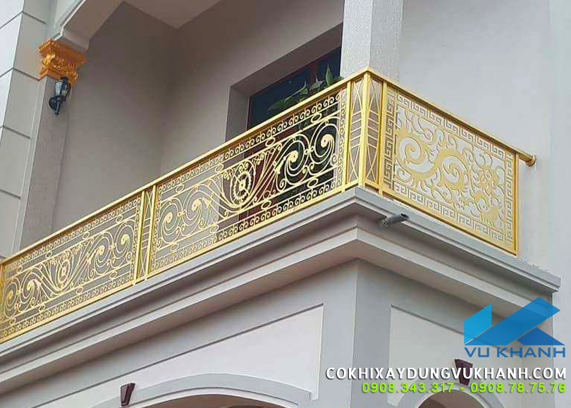 Lan can ban công sắt Mỹ Thuật CNC