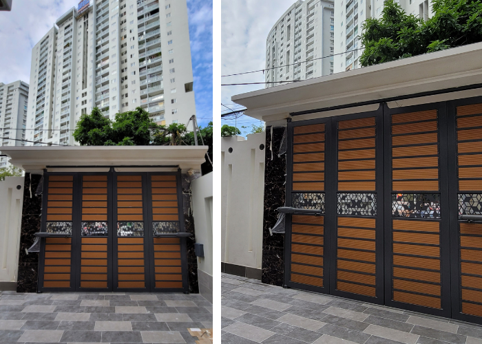 Cổng Lùa Đẹp Mở Tự Động-4