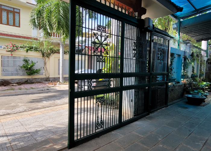 Cửa Cổng Sắt Chống Rỉ-2