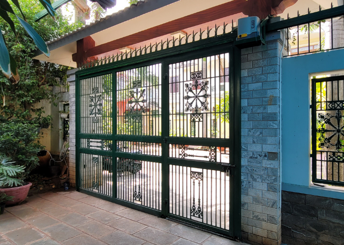 Cửa Cổng Sắt Chống Rỉ-3