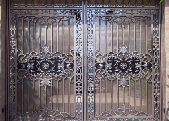 Cửa Cổng Bông Gang Vũ Khanh SP-22922-1
