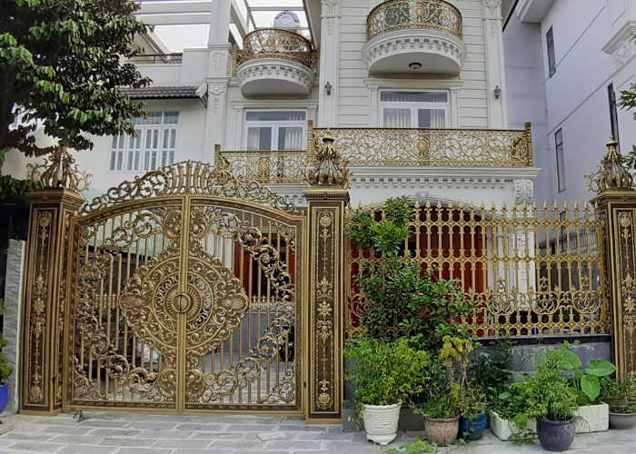 Cửa cổng cổ điển 005-2