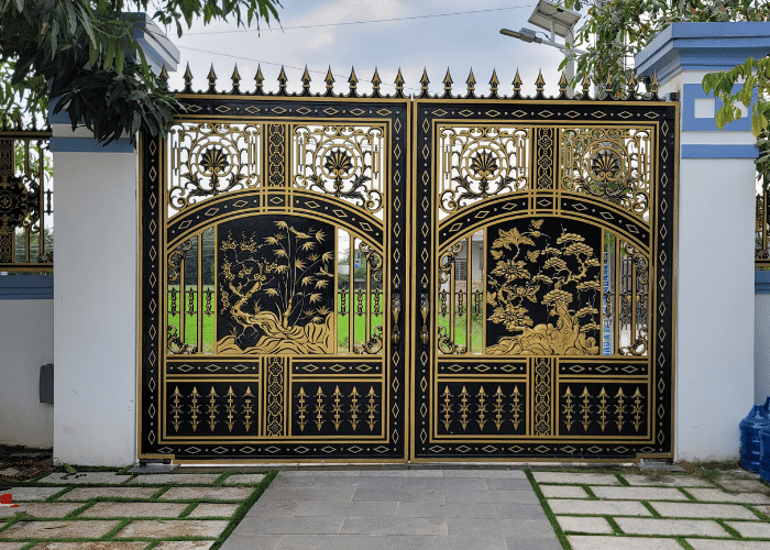 Cửa cổng cổ điển 059-1