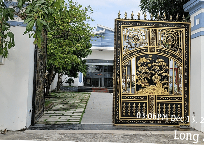 Cửa cổng cổ điển 059-3