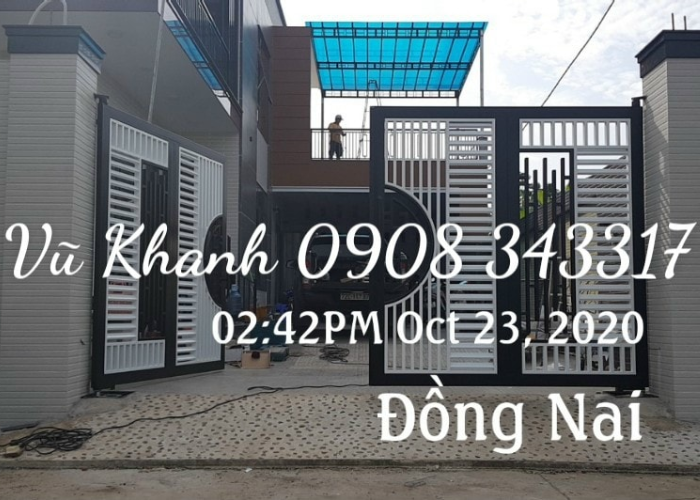 Cửa Cổng Đẹp Bằng Sắt 4 Cánh-1