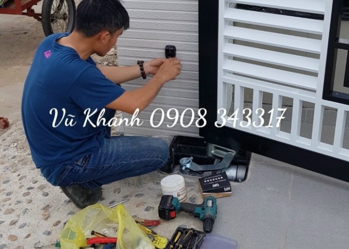 Cửa Cổng Đẹp Bằng Sắt 4 Cánh-3
