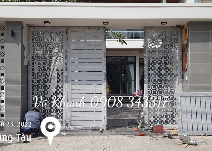 Cửa Cổng mở Tự Động Hai Cánh Cắt CNC-3