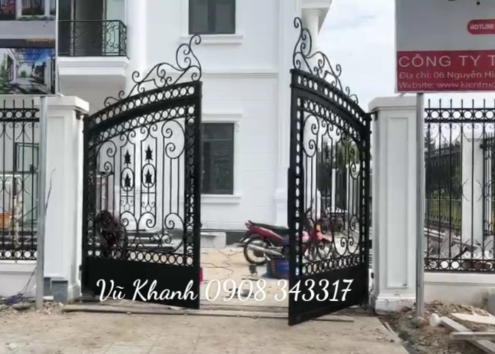 Cửa Cổng Sắt Mỹ Thuật Vũng Tàu-1