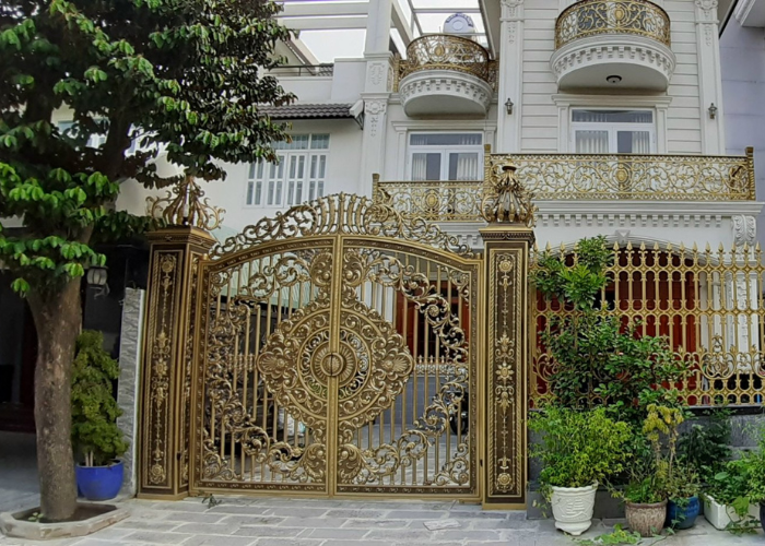 Cửa Nhôm Đúc Cao Cấp Dành Cho Biệt Thự-1