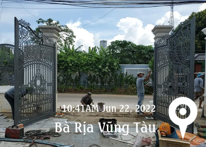 Cửa Sắt Kẽm Đẹp-2