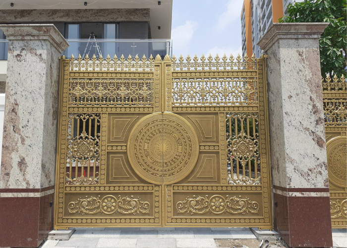 Gia Công Cổng Nhôm Đúc tại Vũng Tàu-1