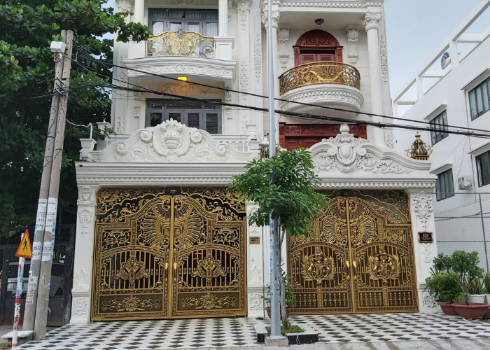 Gia Công Cổng Nhôm Đúc tại Vũng Tàu-3