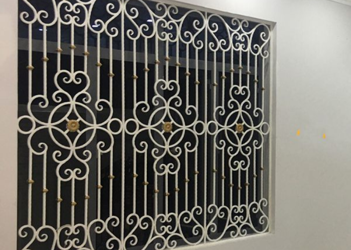Khung Bảo Vệ Cửa Sổ Sắt Mỹ Thuật SP-25467-3