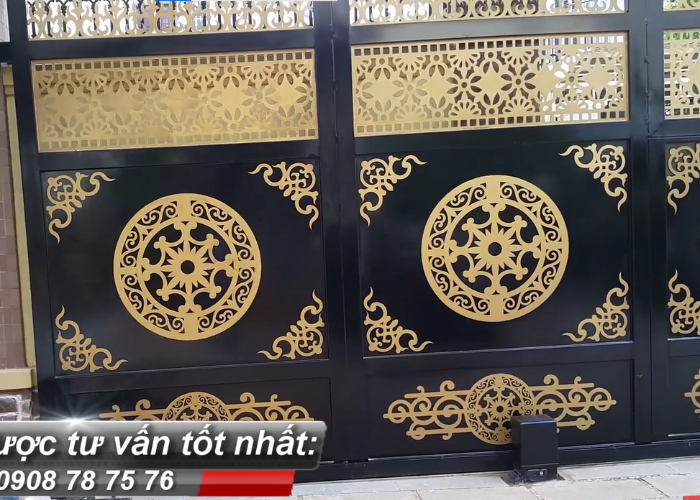 Làm cửa sắt cắt CNC đẹp tại Đà Nẵng Cửa sắt cắt CNC Vũng Tàu-2