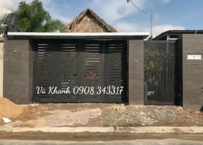 Thi công Cổng tự động-2