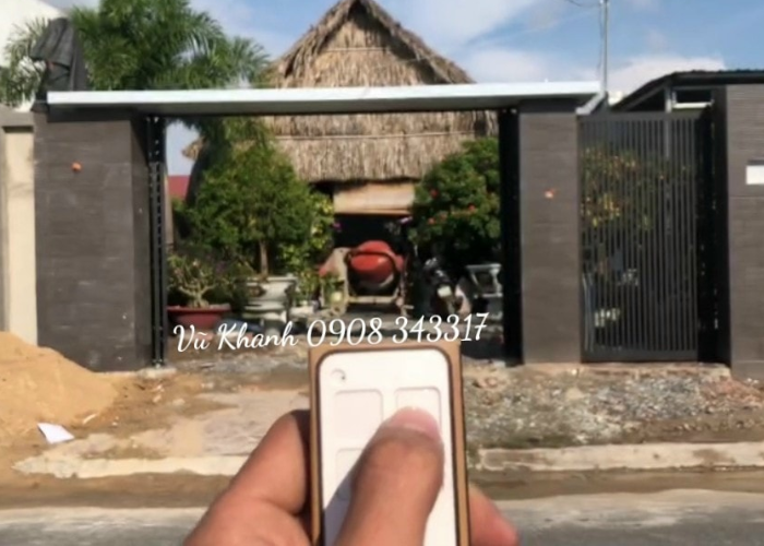 Thi công Cổng tự động-3