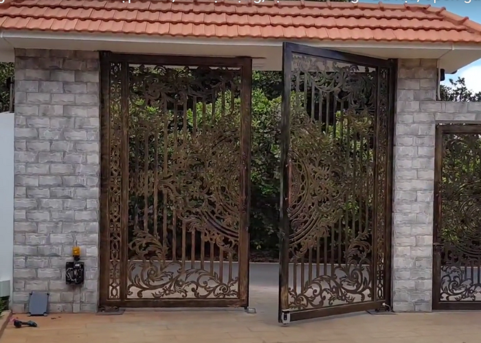 Thi công cửa sắt mỹ Thuật CNC-3