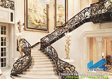 Tổng Hợp Những Mẫu Cầu Thang Tay Vịn Đẹp Mắt Nhất 2023
