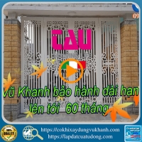 Thiết kế cổng tự động tại Long Thành Đồng Nai