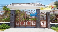 Mẫu cổng sắt đẹp sang trọng